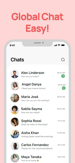 Tapp: Global Chat & MeetiPhone版