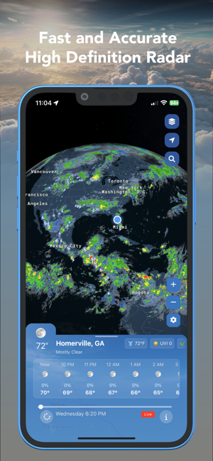 WeatherRadariPhone版