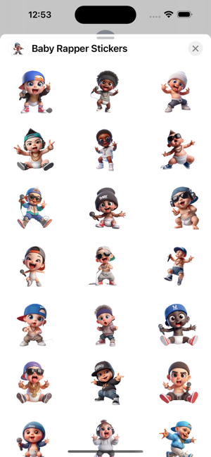 Baby Rapper StickersiPhone版