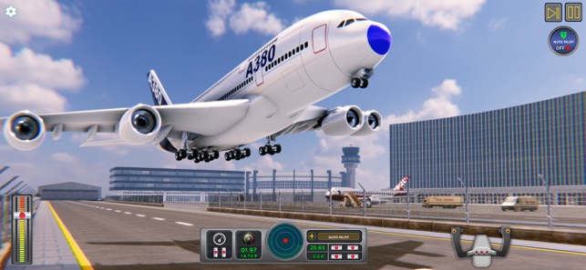 城市飞机飞行员飞行模拟‬iPhone版