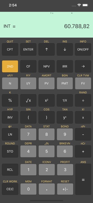 BAPlusProCalculatoriPhone版