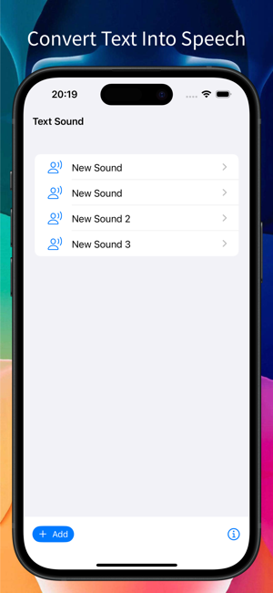 TextSoundSaver文本声音保存器iPhone版