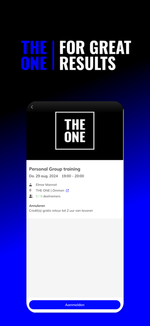 The One Personal TrainingiPhone版