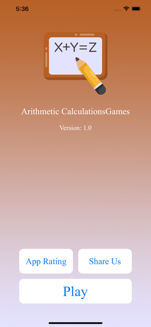 Arithmetic CalculationsGamesiPhone版