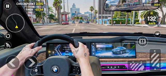 城市车模拟驾驶汽车:真实赛车模拟器赛车游戏‬iPhone版