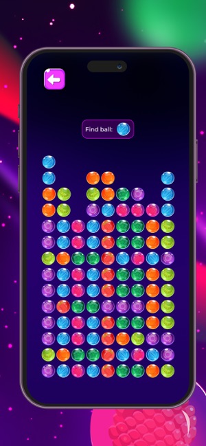 Find Bubble Balls PuzzleiPhone版