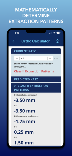 Ortho CalculatoriPhone版