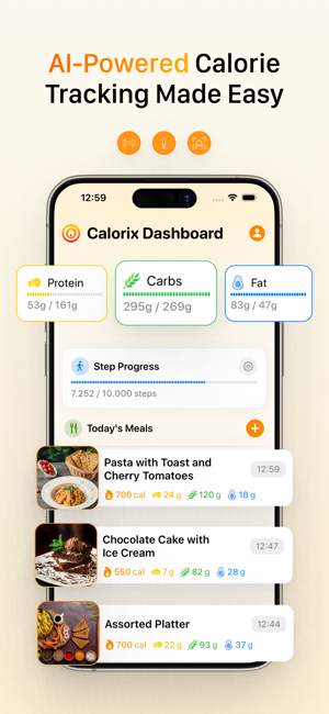 Calorix: Ai Calorie TrackeriPhone版