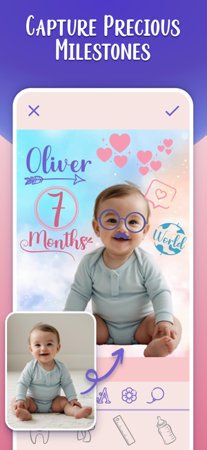 My Baby Story & Stickers MakeriPhone版