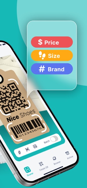 QR Code Reader & Scanner・iPhone版