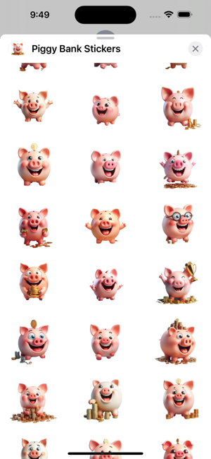 Piggy Bank StickersiPhone版