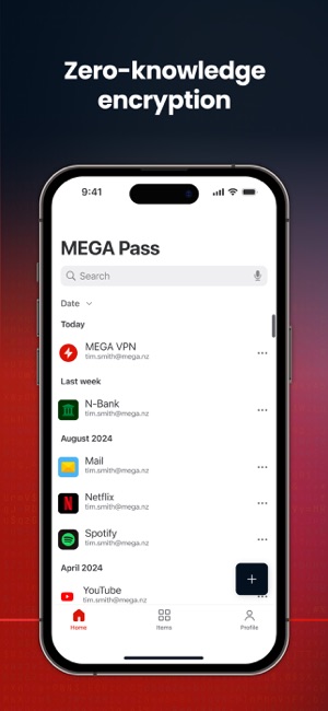 MEGA?Pass－密碼管理器iPhone版