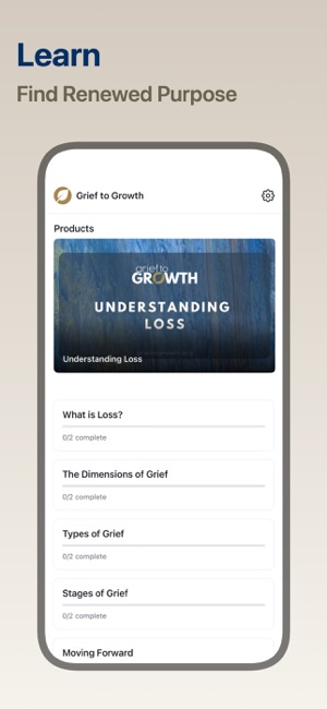 Grief to GrowthiPhone版
