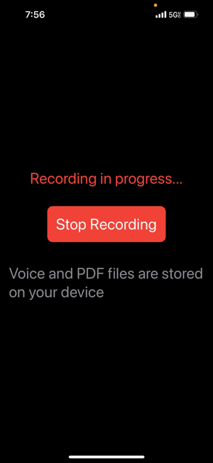 VoicetoPDFiPhone版