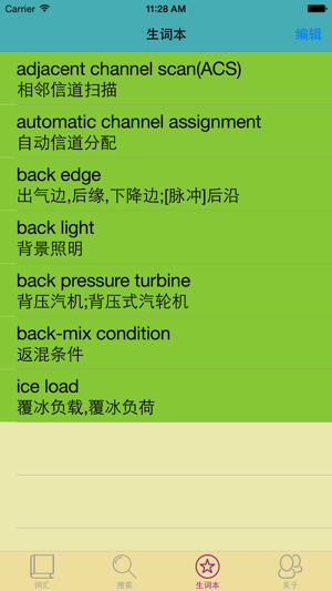 電氣工程英漢漢英詞典iPhone版