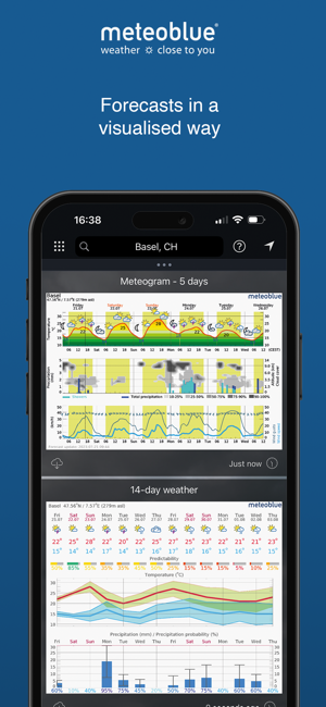 meteoblueweather&mapsiPhone版