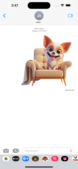 Chihuahua Couch StickersiPhone版