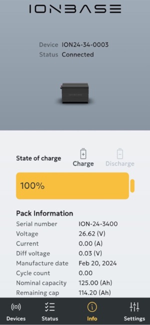 Ionbase Battery MonitoriPhone版