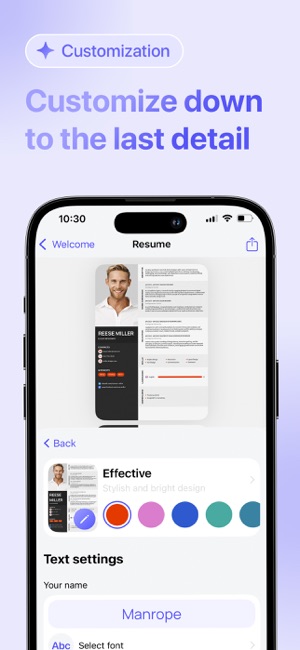 AI Resume Builder: AI CV MakeriPhone版