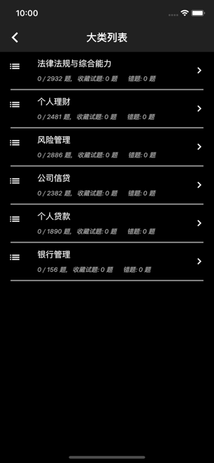 初級銀行從業(yè)題庫iPhone版