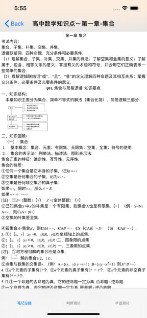 高中生知識點(diǎn)總結(jié)大全iPhone版