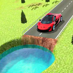 Car vs Giant Pit: Car TestingiPhone版