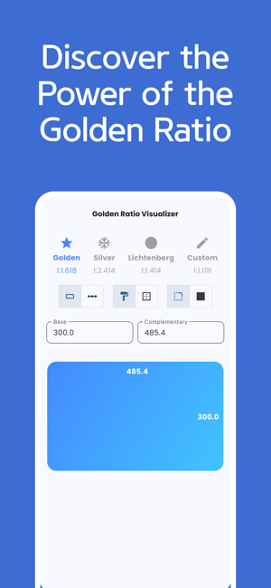 Ratio Visualizer: Golden RatioiPhone版