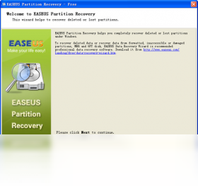 EASEUS Partition RecoveryPC版