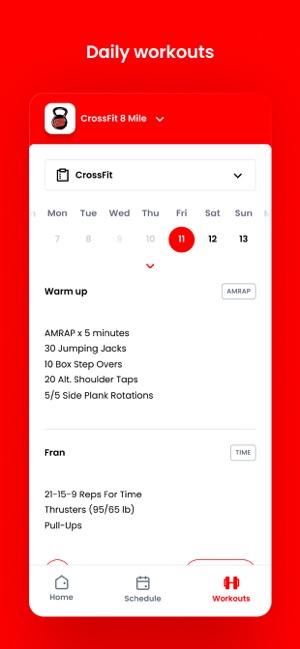 CrossFit 8 MileiPhone版