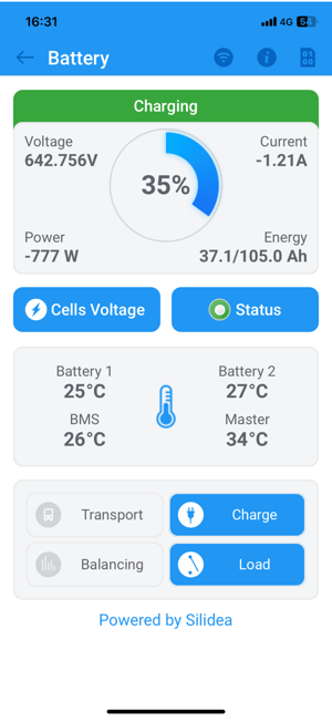 BMS Smart Battery SilideaiPhone版