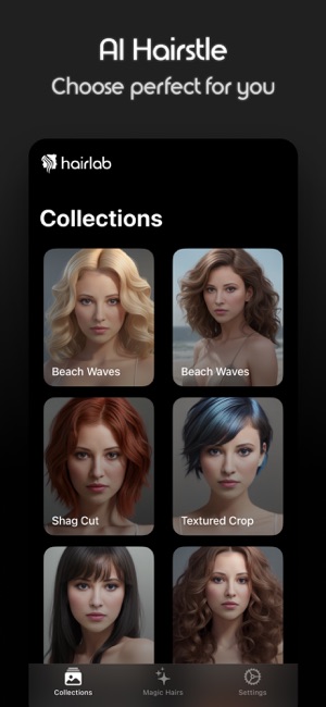 Hairlab: AI Hair Change EditoriPhone版