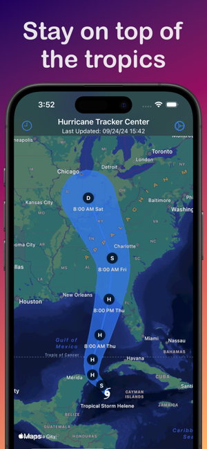 Hurricane Tracker CenteriPhone版