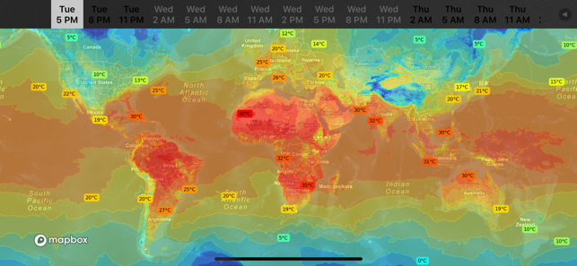 WeatherMap+iPhone版