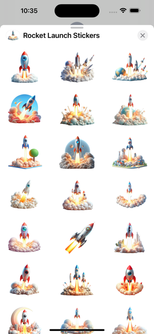 Rocket Launch StickersiPhone版