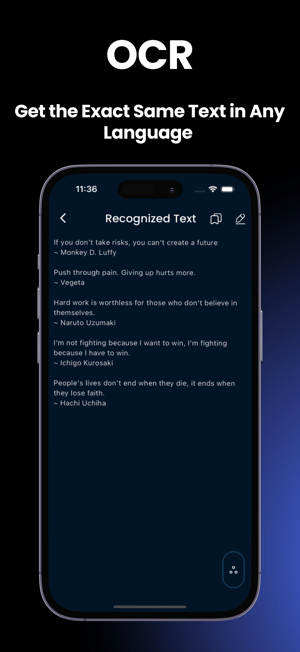 UScan AI: Text Capture & OCRiPhone版