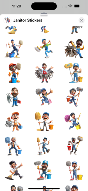 Janitor StickersiPhone版