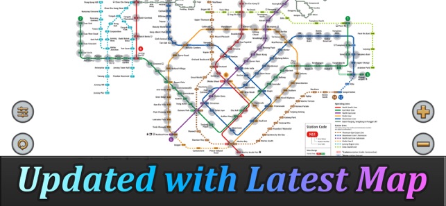 新加坡地鐵地圖導航(Pro)iPhone版