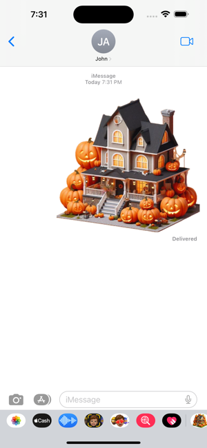 Halloween House StickersiPhone版