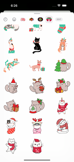 New Year Cats Stickers 2025iPhone版