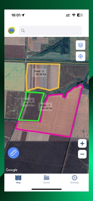 GPS Fields areas measureiPhone版