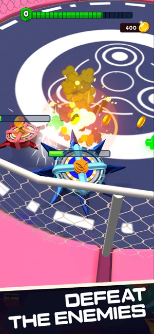 Spinner Battle Bots ArenaiPhone版