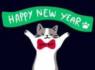 New Year Cats Stickers 2025iPhone版