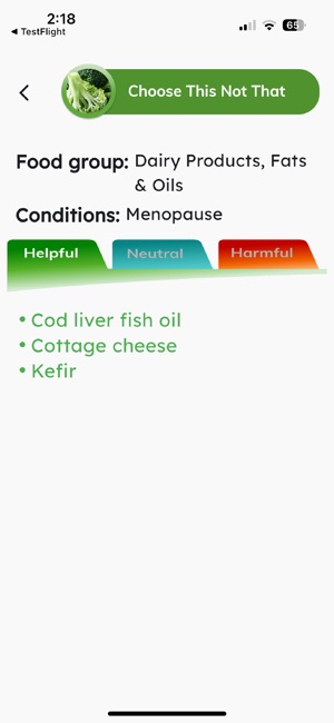 Menopause NutritioniPhone版