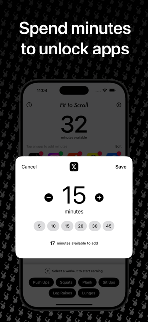 Fit to Scroll: App BlockeriPhone版