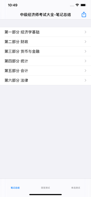 中級經(jīng)濟師考試基礎(chǔ)知識大全iPhone版