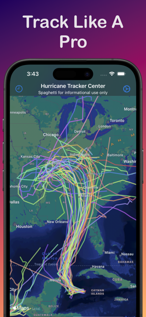 Hurricane Tracker CenteriPhone版