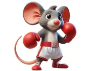 Boxing Mouse StickersiPhone版