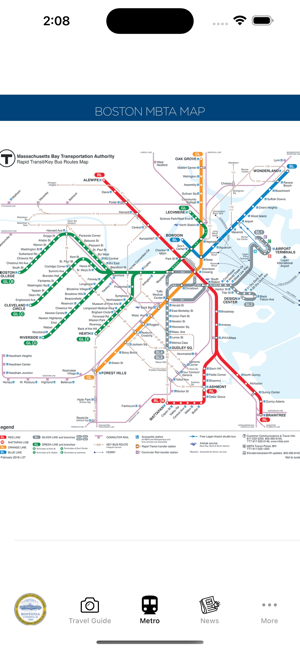 Boston Guide and Subway mapiPhone版