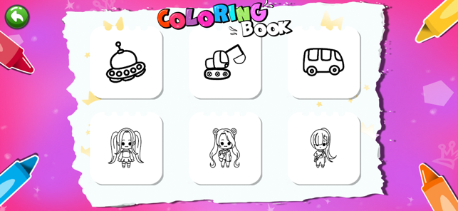 Magic Cute Doll Coloring BookiPhone版