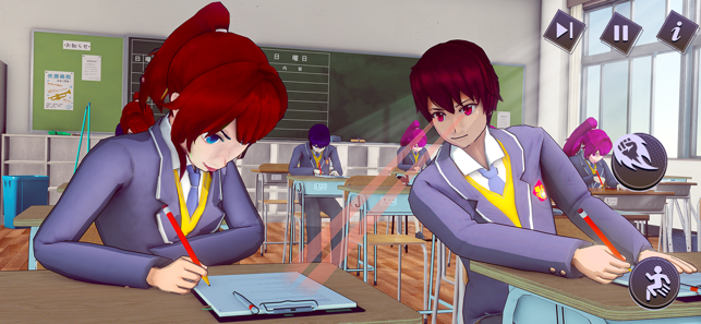 日本动画片高的学校男孩生活辛‬iPhone版
